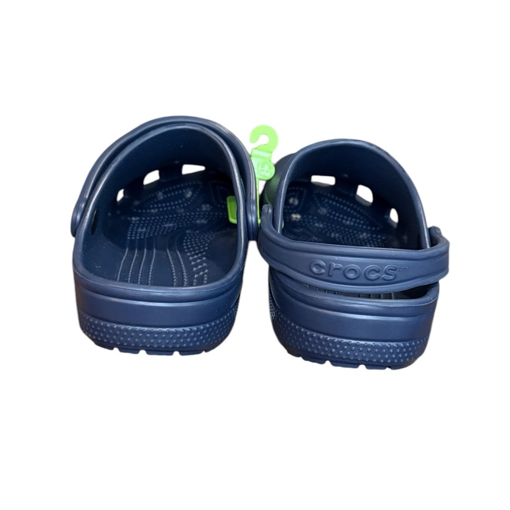 Crocs Classic Clog Unisex Multiple Sizes Navy Blue - Picture 2 of 9